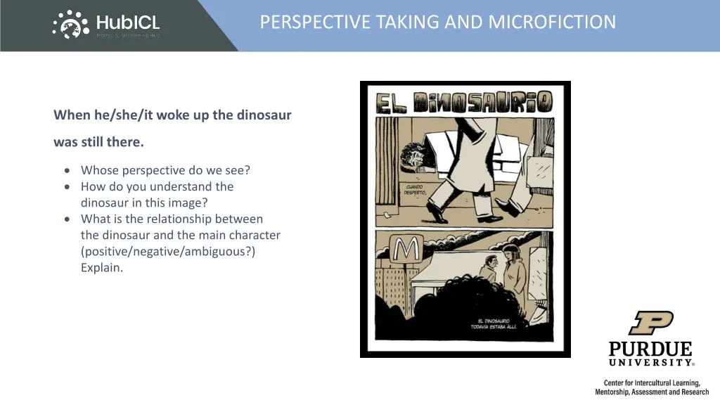 perspective taking and microfiction 7