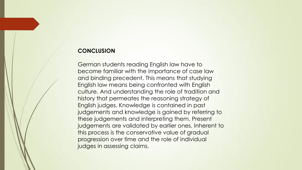 conclusion