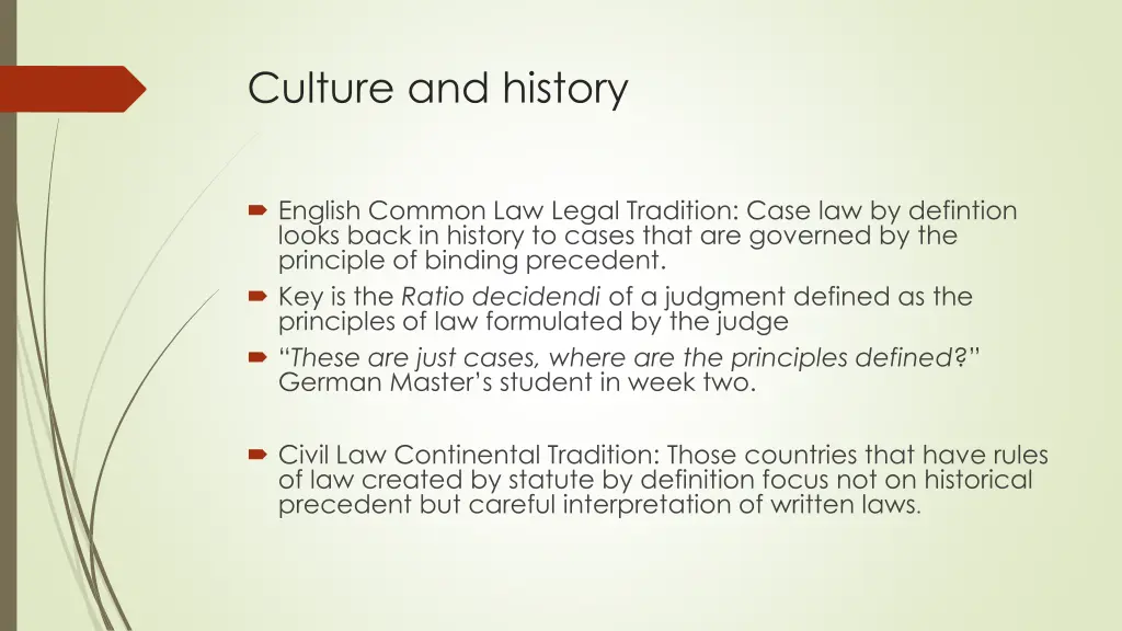 culture and history