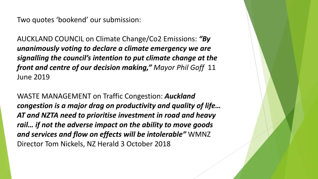 two quotes bookend our submission