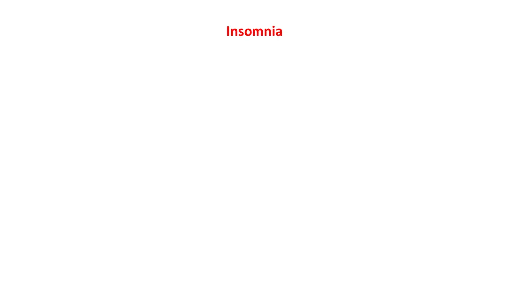insomnia