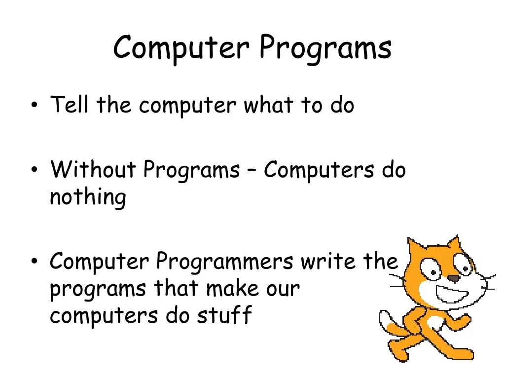 computer programs