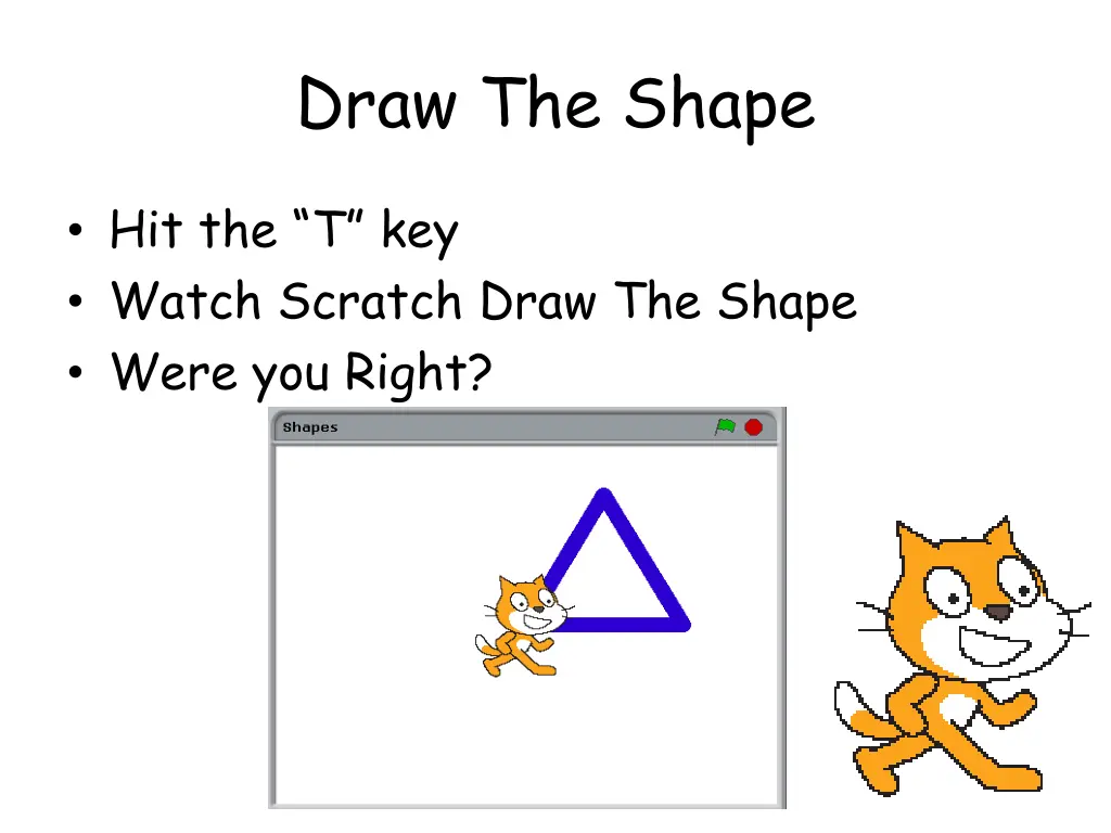 draw the shape