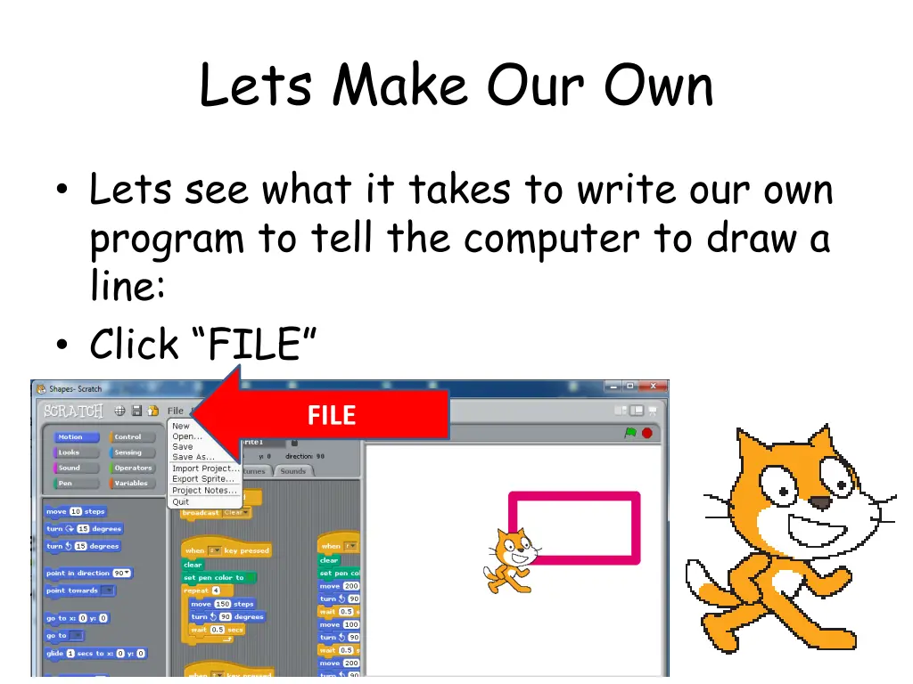 lets make our own