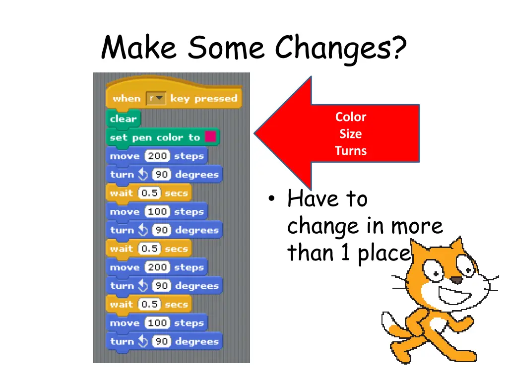 make some changes 1