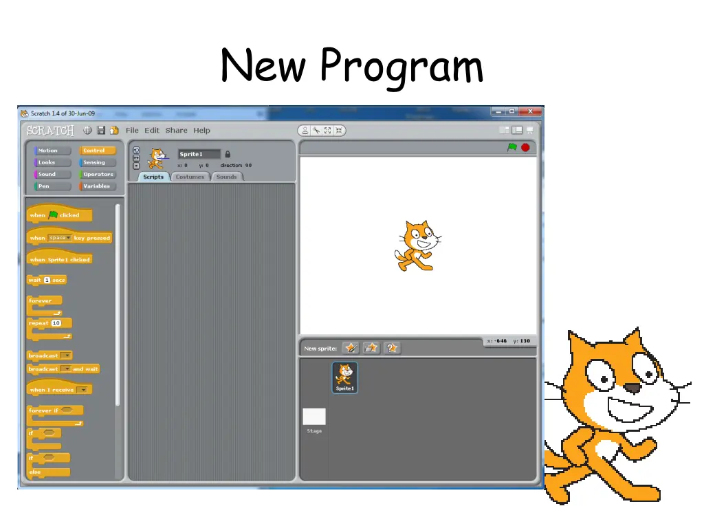 new program