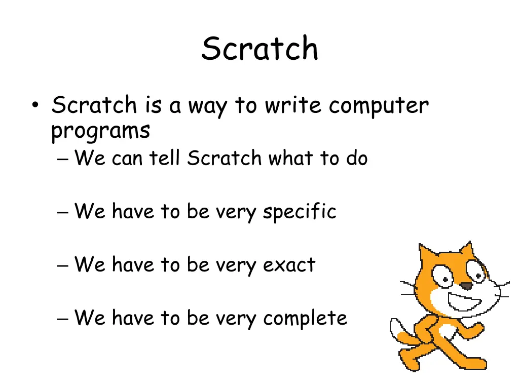 scratch