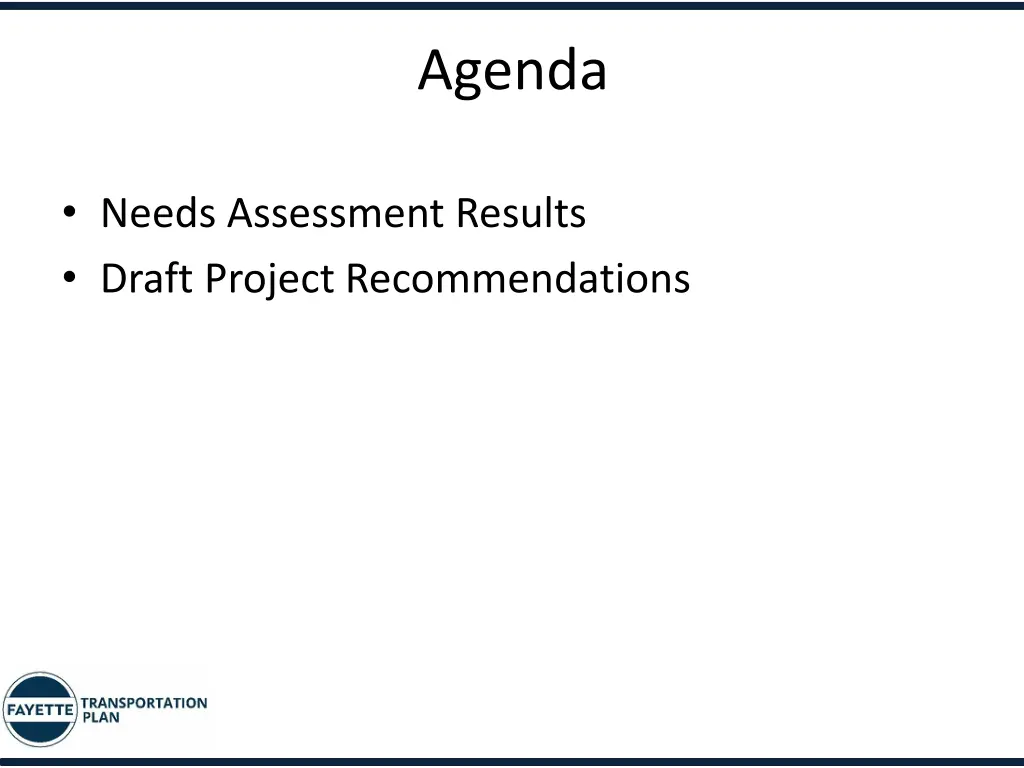 agenda