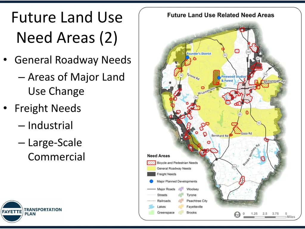 future land use need areas 2 general roadway