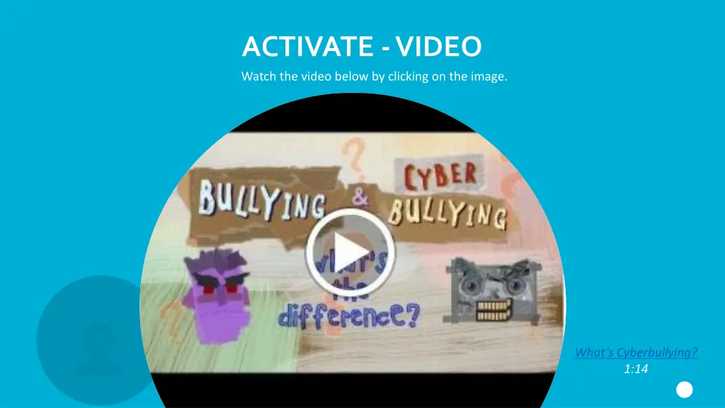 activate video watch the video below by clicking