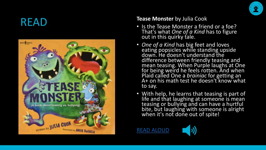 tease monster by julia cook is the tease monster