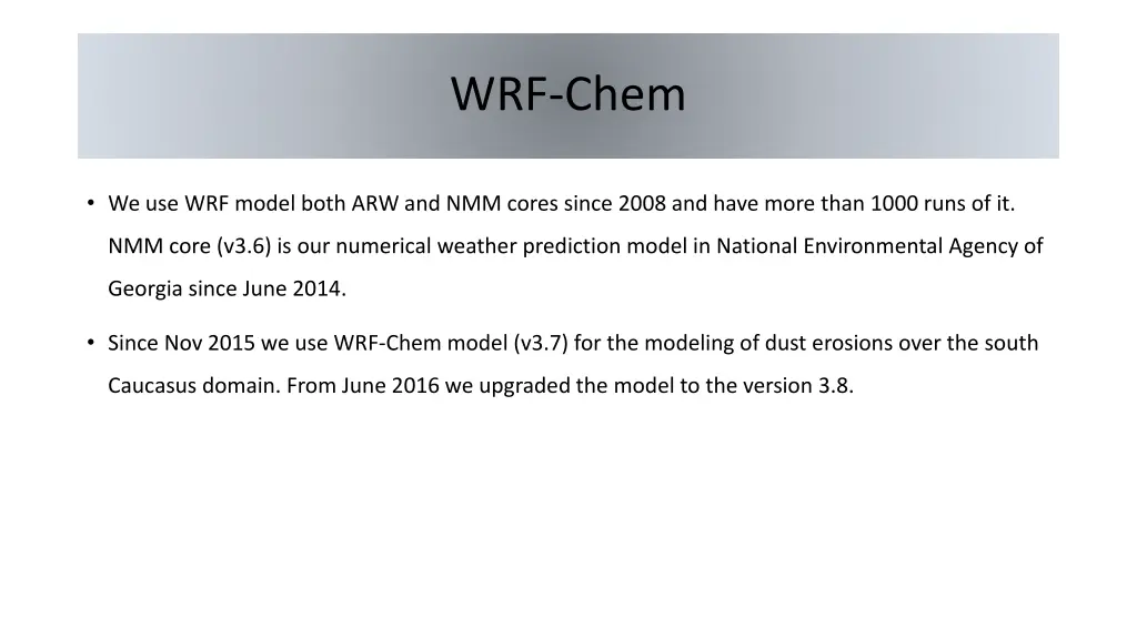 wrf chem 1