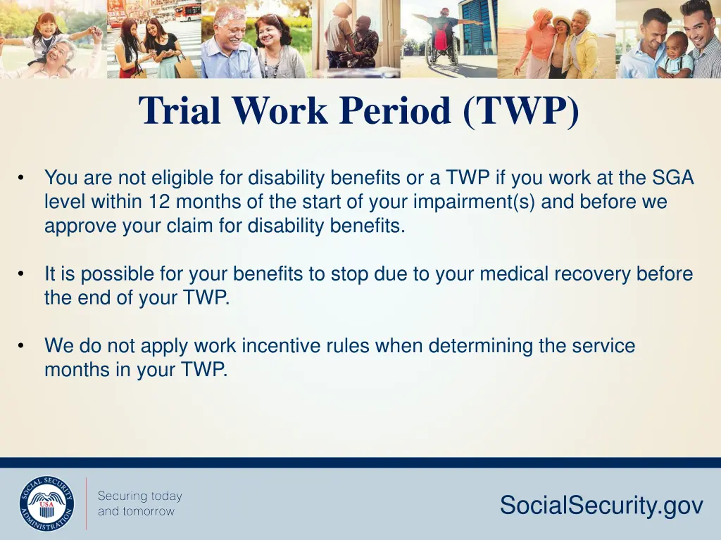 trial work period twp 1