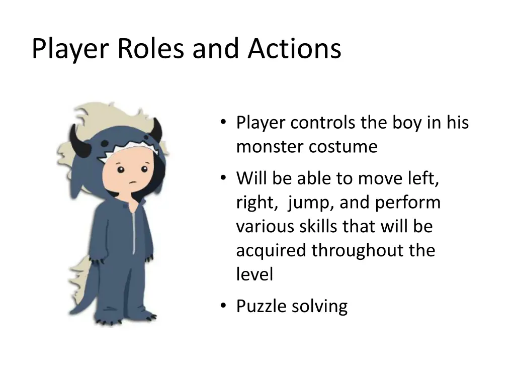 player roles and actions