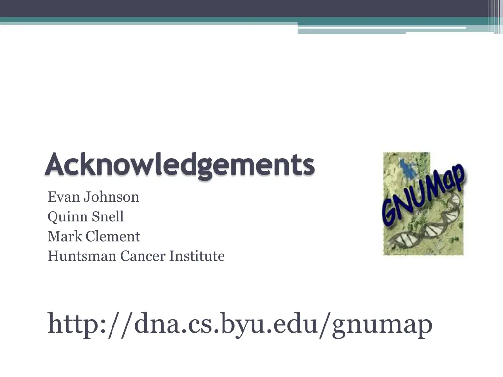 acknowledgements evan johnson quinn snell mark