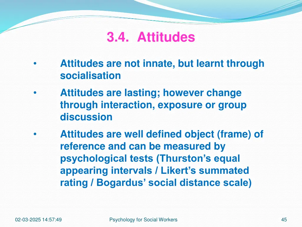 3 4 attitudes 2