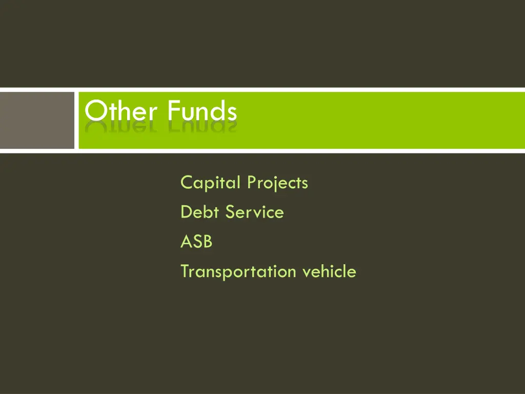 other funds