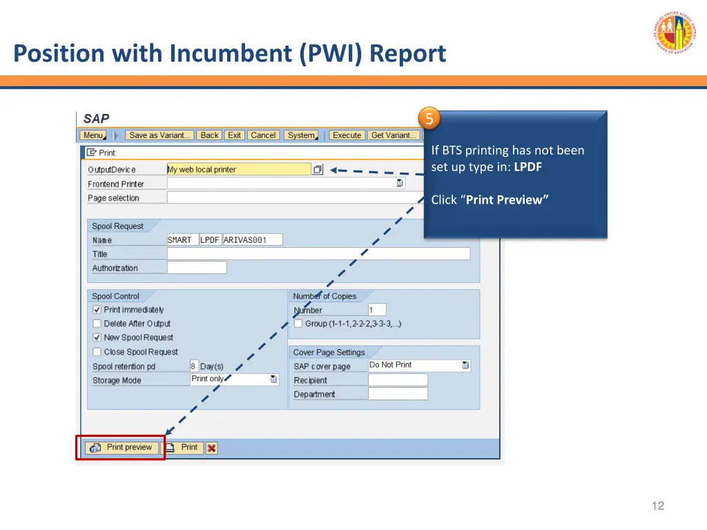 position with incumbent pwi report 2