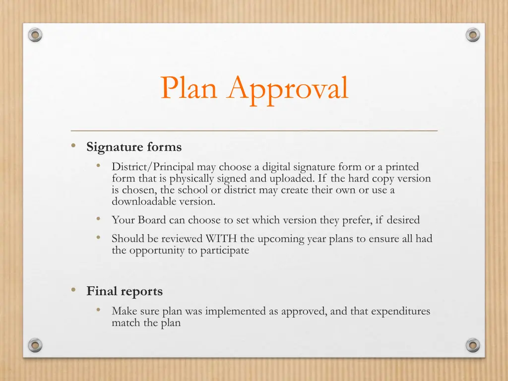 plan approval 2