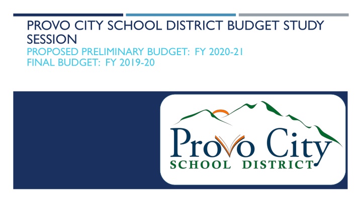 provo city school district budget study session