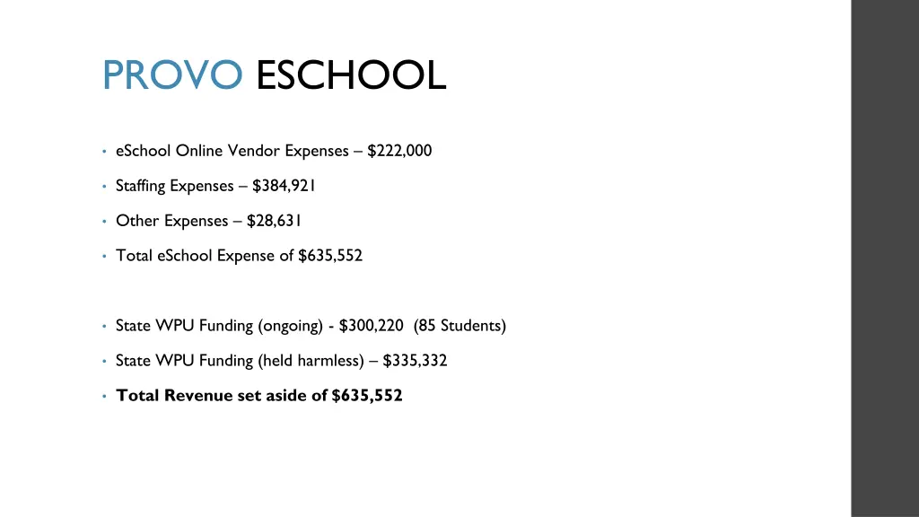 provo eschool