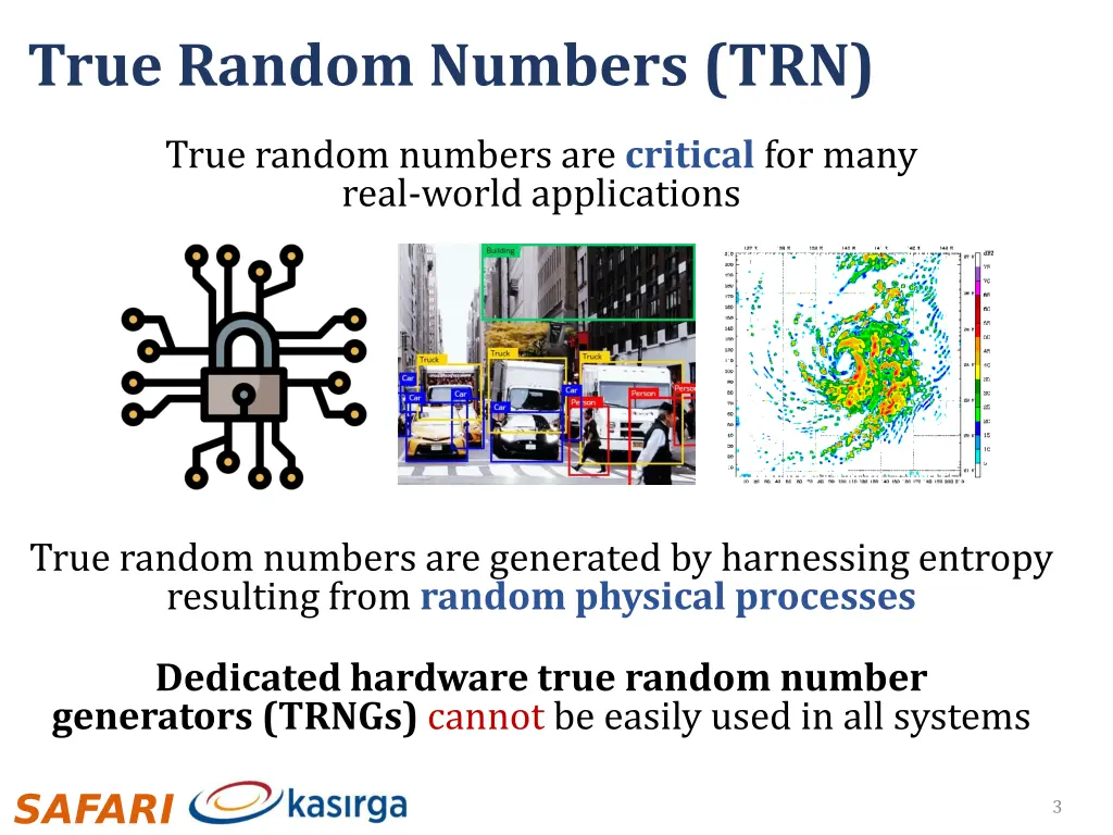 true random numbers trn
