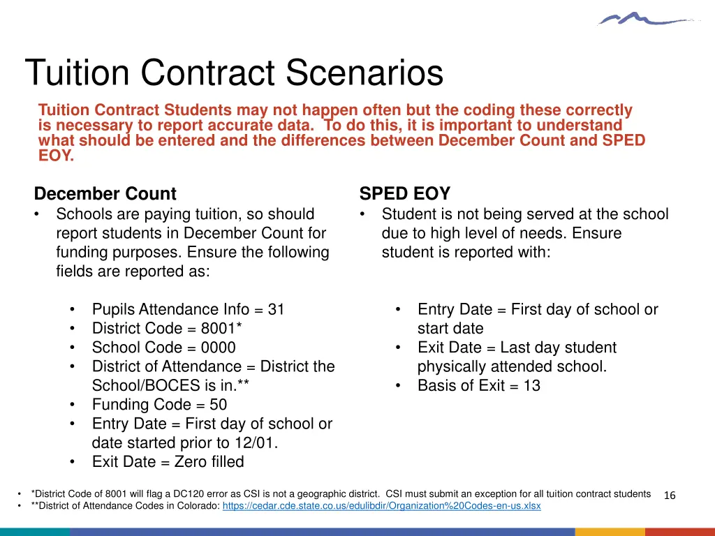 tuition contract scenarios tuition contract