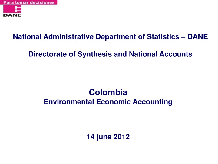 national administrative department of statistics