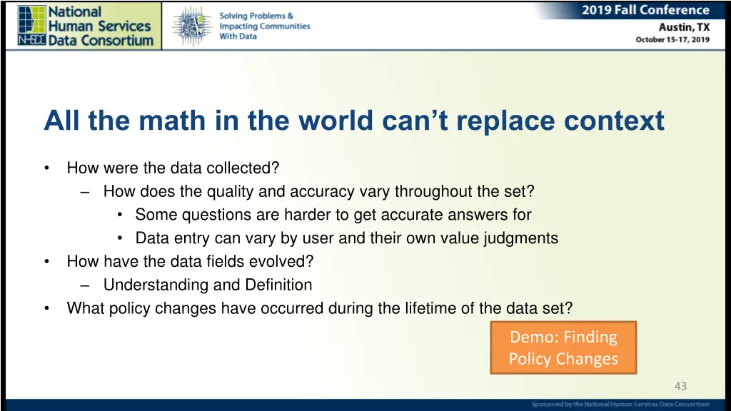 all the math in the world can t replace context