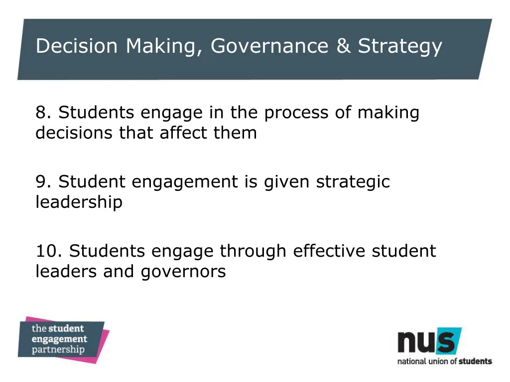 decision making governance strategy