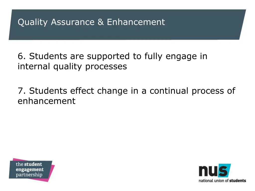 quality assurance enhancement