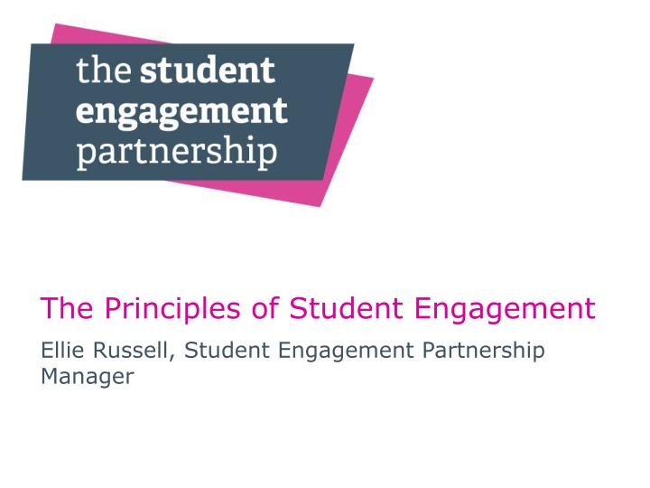 the principles of student engagement