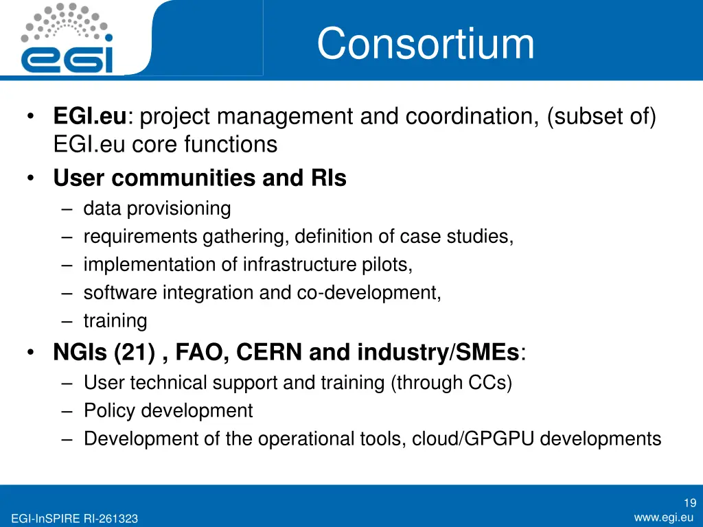 consortium
