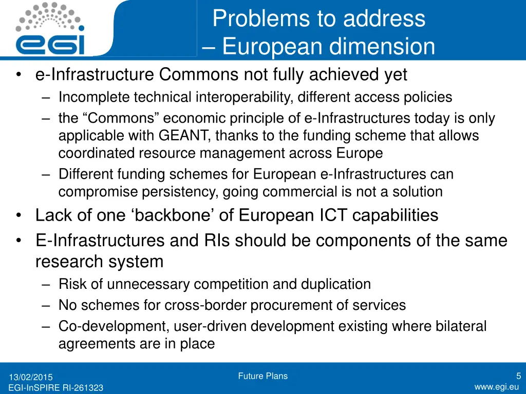 problems to address european dimension
