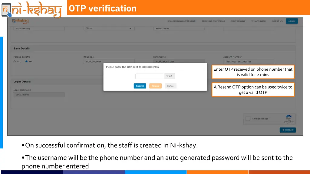 otp verification