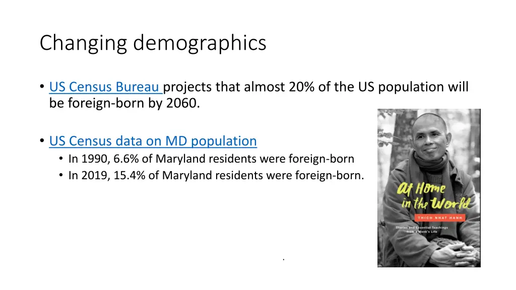 changing demographics