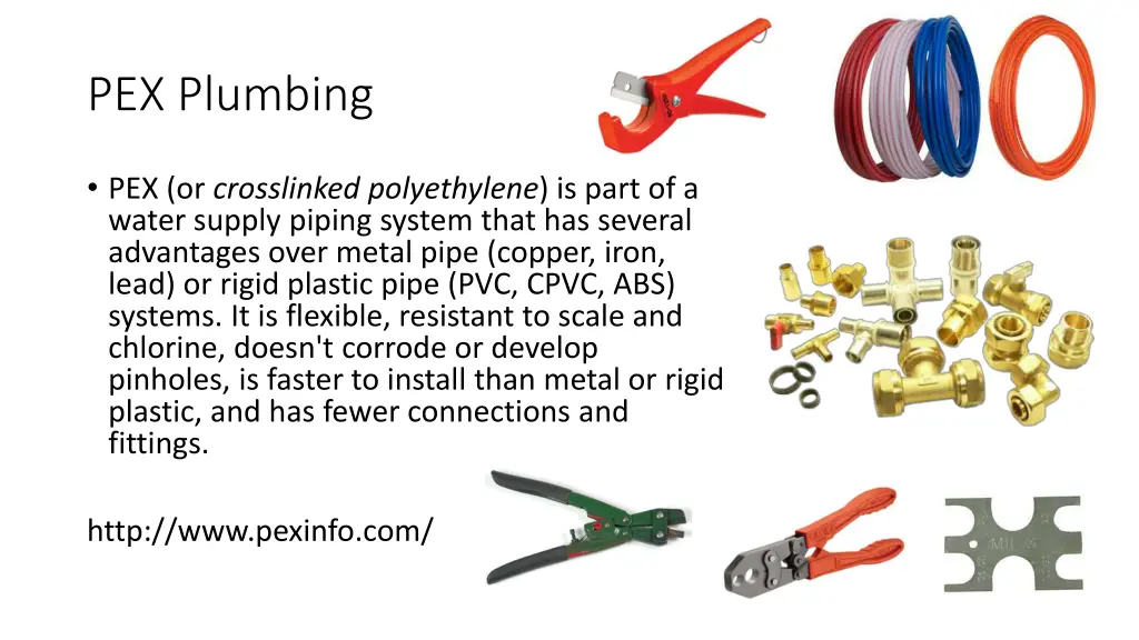 pex plumbing