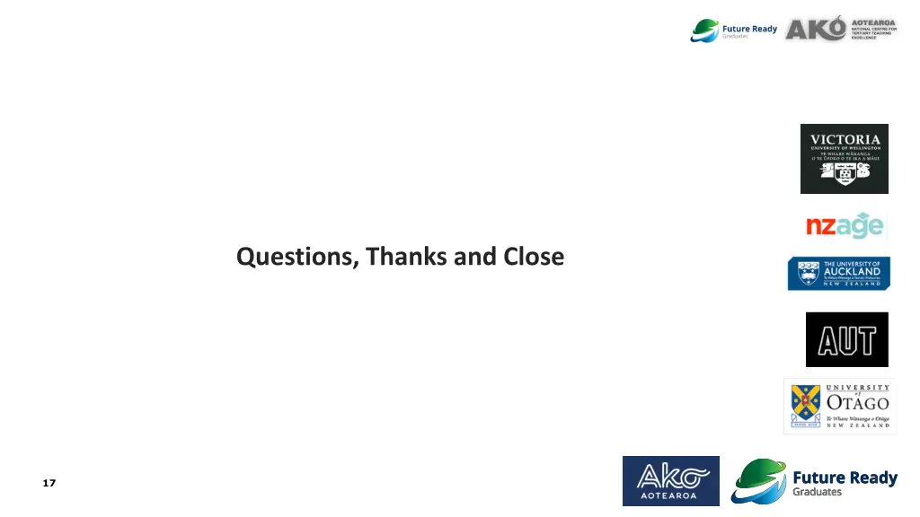 questions thanks and close