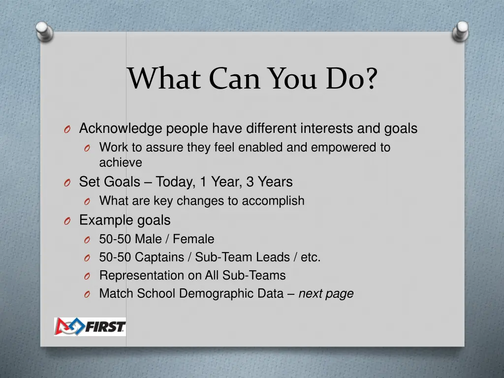what can you do 1