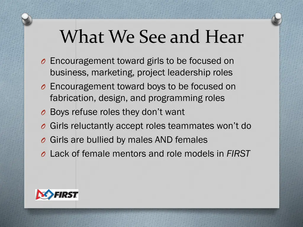 what we see and hear 1