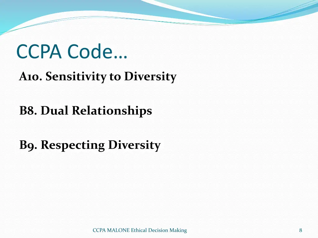 ccpa code