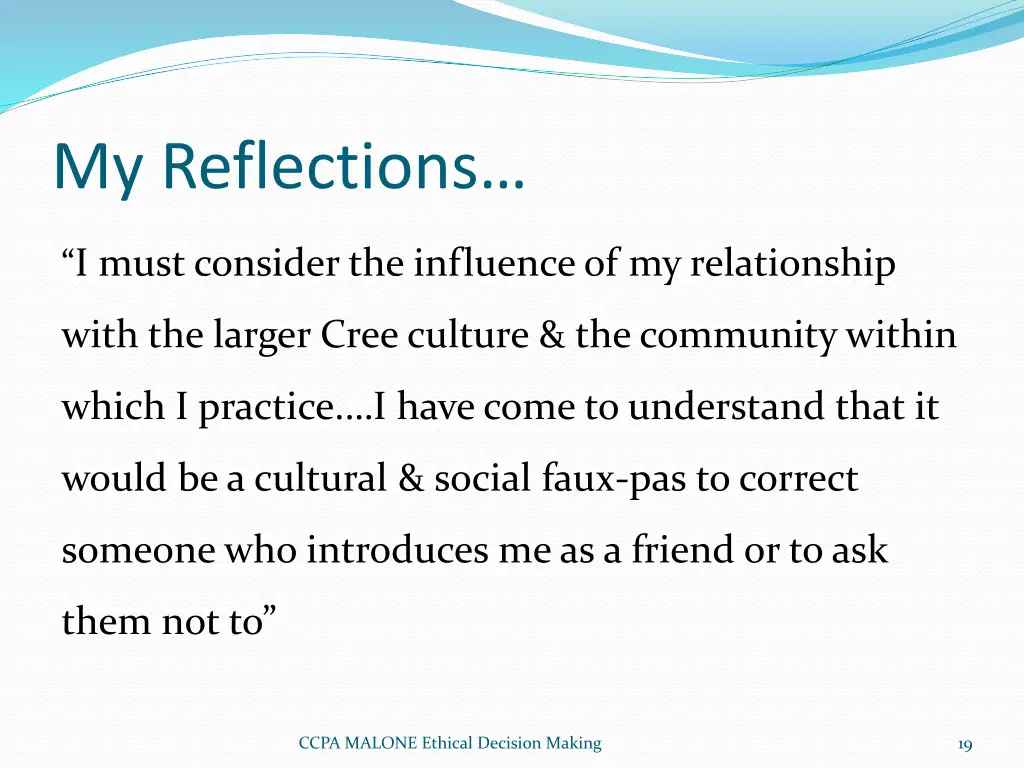 my reflections 1