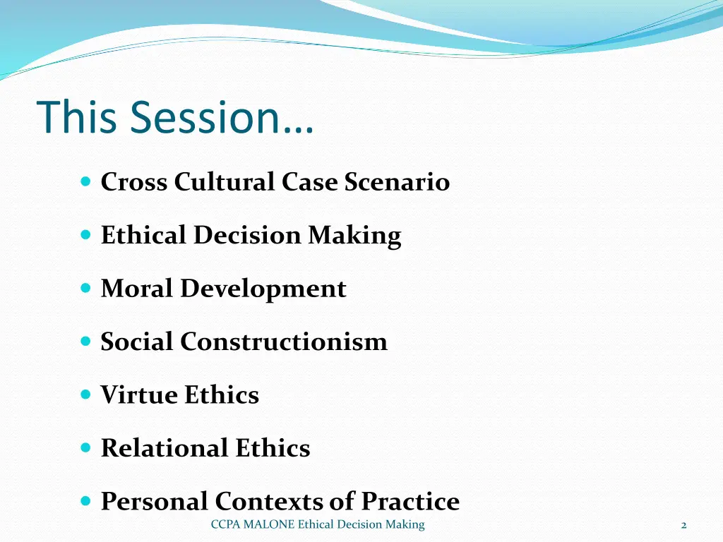 this session