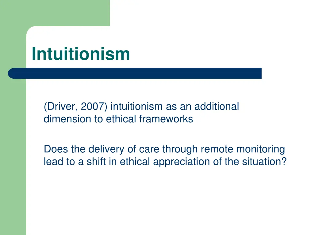 intuitionism