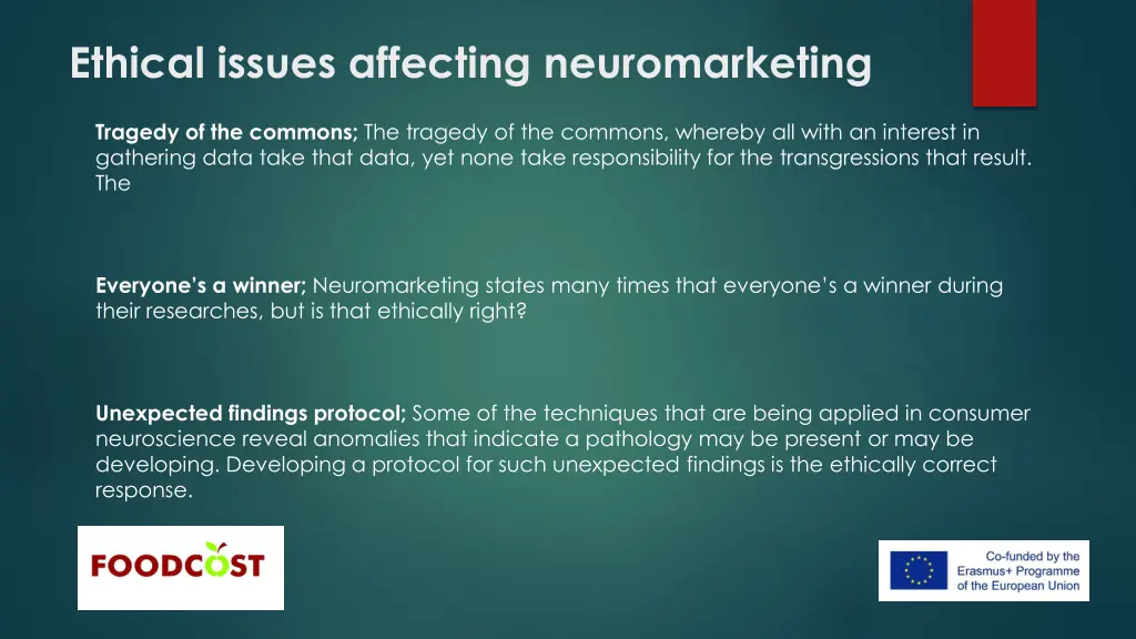 ethical issues affecting neuromarketing 4