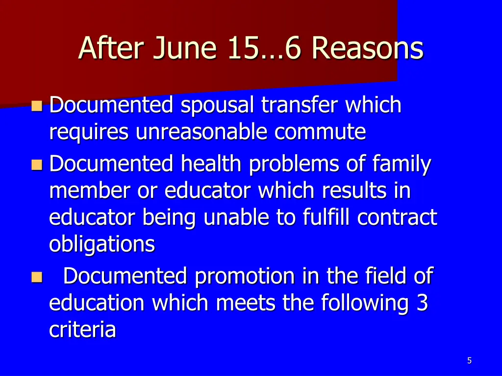 after june 15 6 reasons