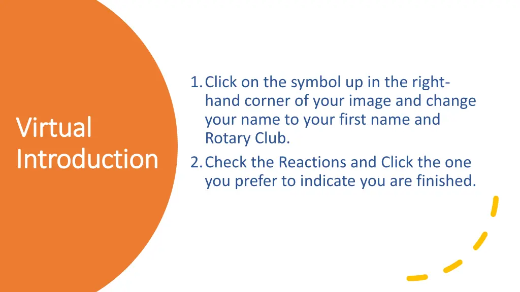 1 click on the symbol up in the right hand corner