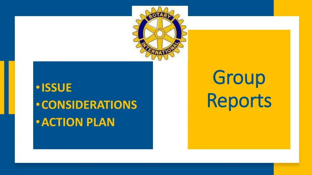 group group reports reports