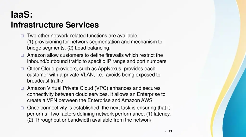 iaas infrastructure services 7