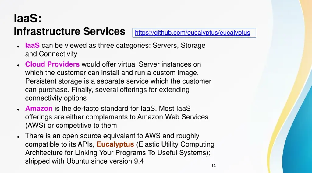 iaas infrastructure services